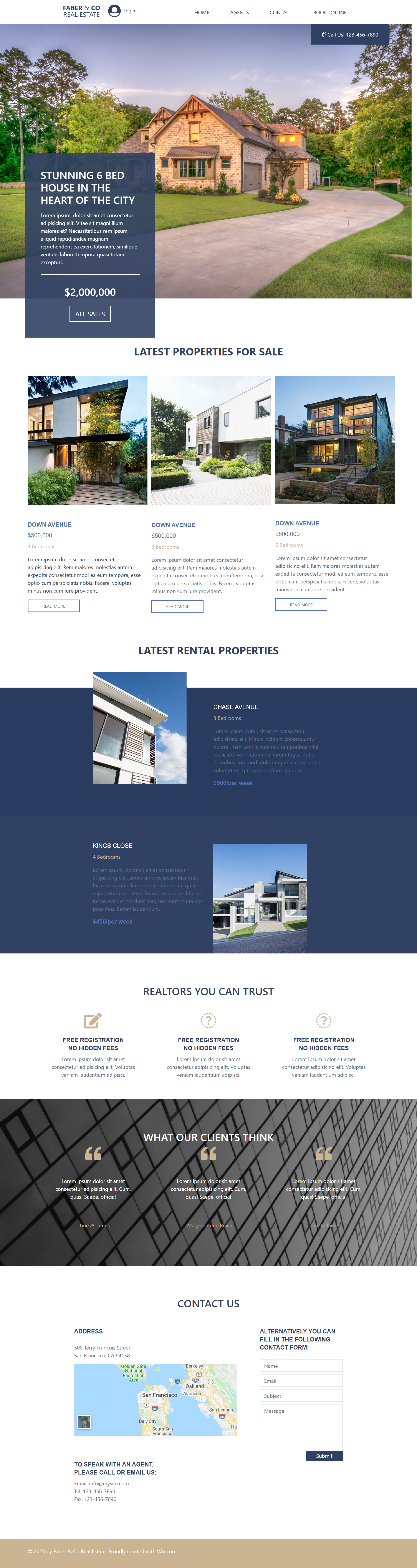 Real Estate Website