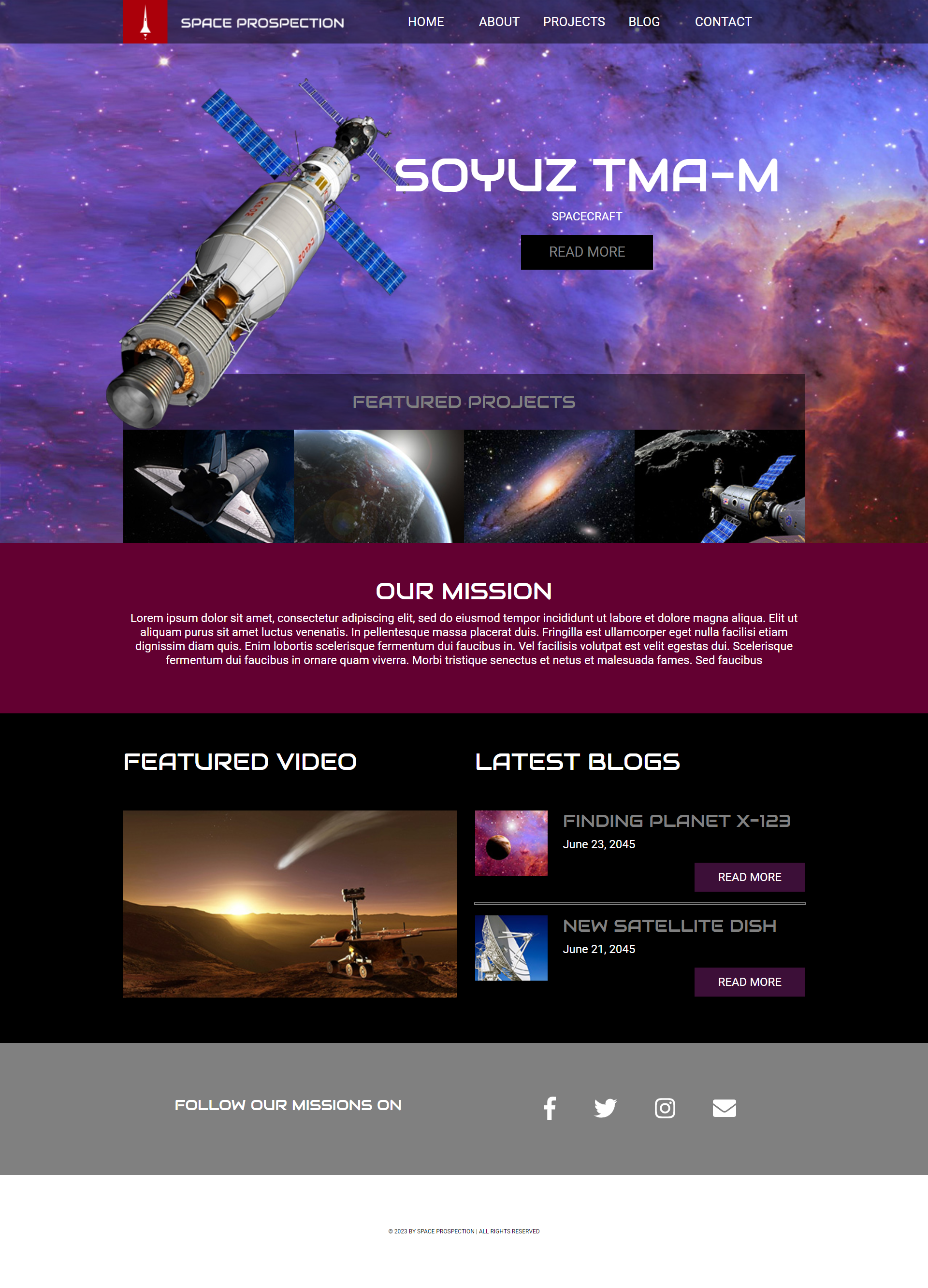 Space Science Website